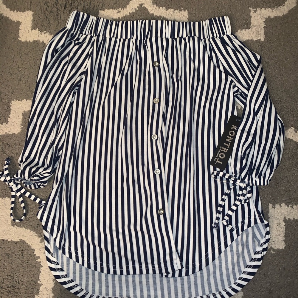 Off the shoulder shirt